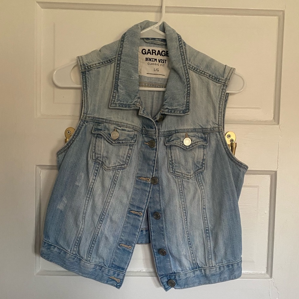 Denim Vest | L
